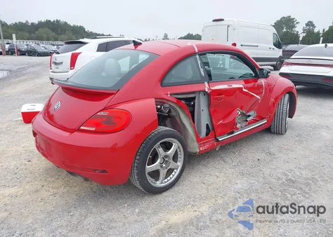 2014 Volkswagen Beetle 2.0T R-Line из США, поврежденный, VIN 3VW4T7AT9EM631261